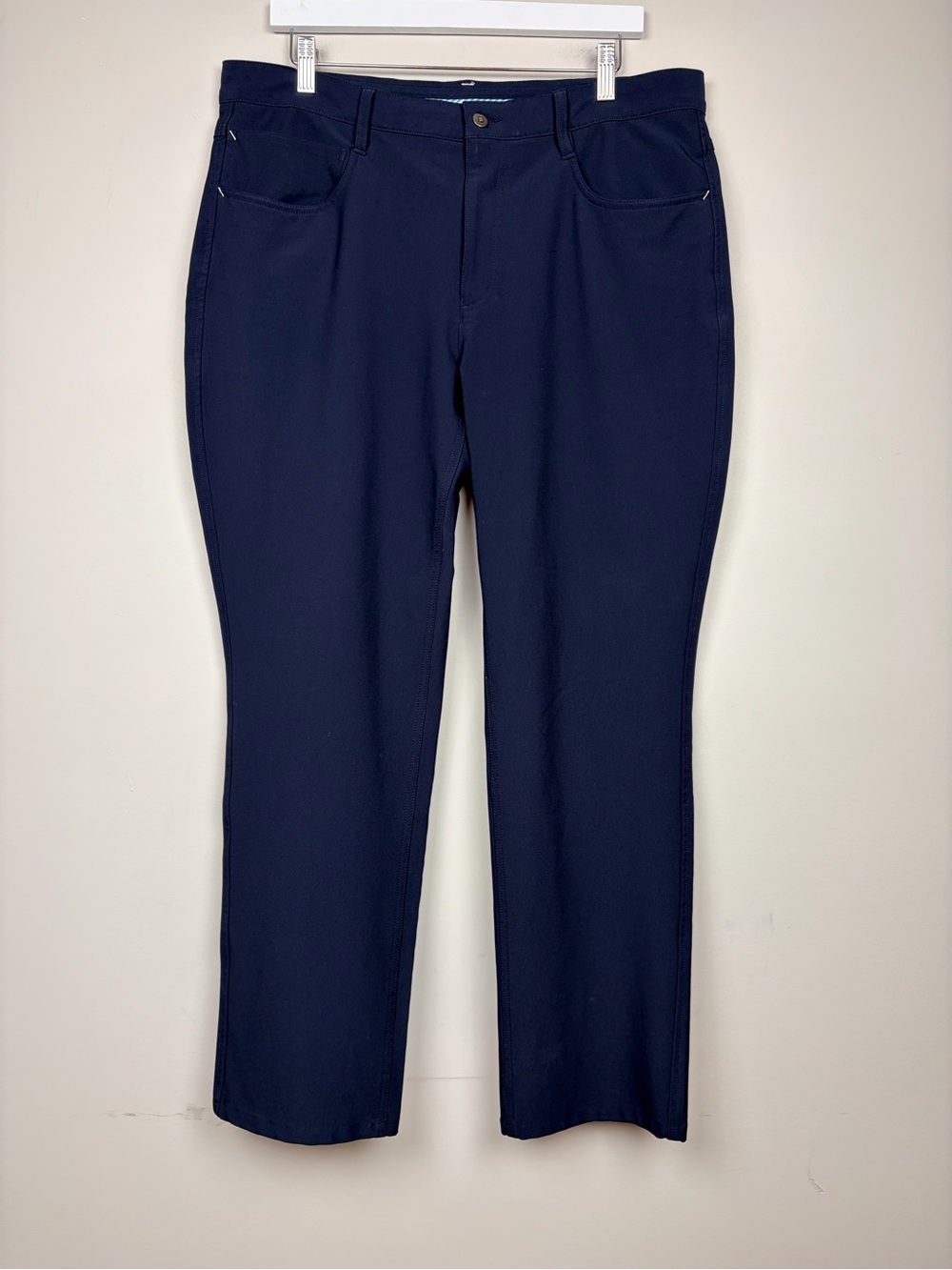 FootJoy Athletic Fit Golf Pants Men’s 36x30 Navy‎ Performance Stretch Flat Front